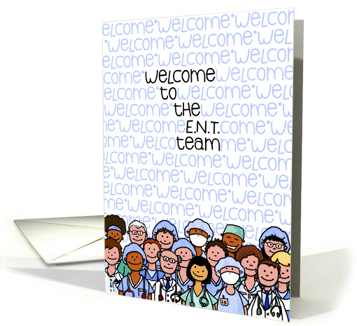 Welcome to the E.N.T. Team card (943476)