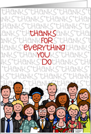 Thanks - Admin Professionals Day card