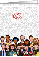 Business - Apologies card