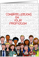 Congratulations - Promotion card