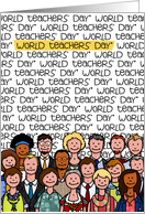 World Teachers’ Day - Group of Teachers card