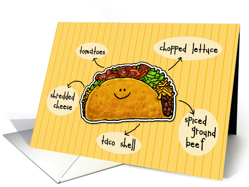 National Taco Day - Cute Taco card (968941)