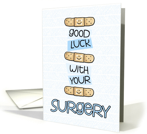 Surgery - Bandage - Get Well card (973881)