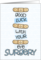 Eye Surgery - Bandage - Get Well card