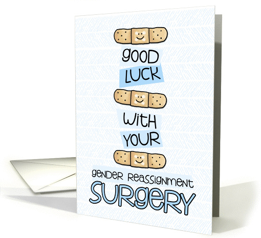 Gender Reassignment Surgery - Bandage - Get Well card (974303)