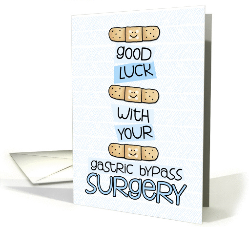 Gastric Bypass Surgery - Bandage - Get Well card (974305)