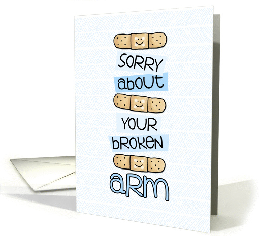 Broken Arm - Bandage - Get Well card (974637)