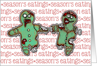 Zombie Christmas - Season’s Eatings card