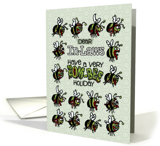 for In-Laws - Zombie Christmas - Zom-bees card (989717)