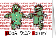 for Step Family - Zombie Christmas - Season’s Eatings card