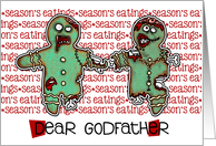 for Godfather - Zombie Christmas - Season’s Eatings card