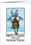 merry fitness - from your personal trainer card