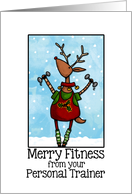merry fitness - from your personal trainer 2 card