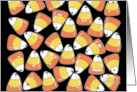 Happy Halloween Crazy Candy Corn card