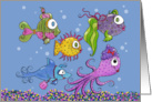 Girls’ Night Out Invite Fancy Fish card