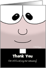 Thank You to Wedding Officiant -(Young) Reverend card