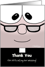 Customizable Thank You to Wedding Officiant -(Older) Reverend card