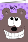 46th Birthday -Grinnin’ Bear It!-Grinning Bear card