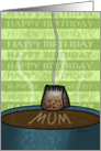 Happy Birthday to Mum Tea Cup and Tea Bag card