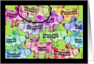 Cousin’s Birthday Pigs You are ImPORKtant card