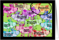 Grandchild’s Birthday-Pigs-You are ImPORKtant card