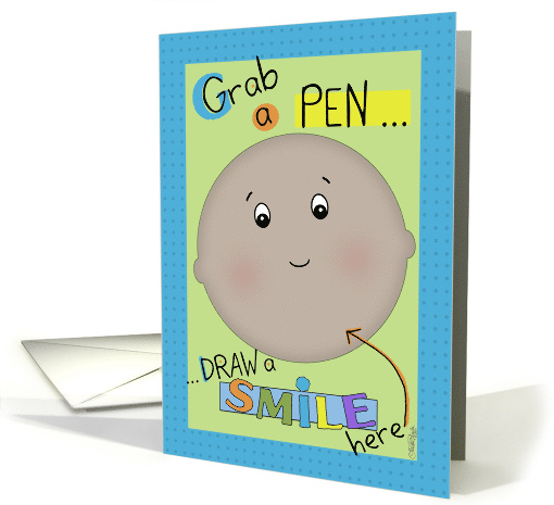 Thank You from Cancer Patient- Put a Smile on My Face card (1035551)
