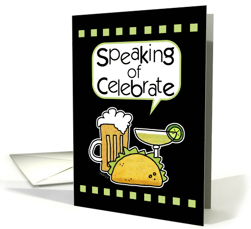 Happy Cinco de Mayo Party Invite Beer Margarita Taco... (1042789)