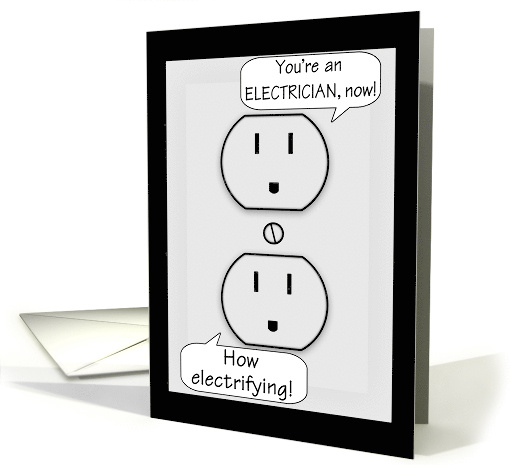 Congratulations on Becoming An Electrician-Electrical... (1046119)