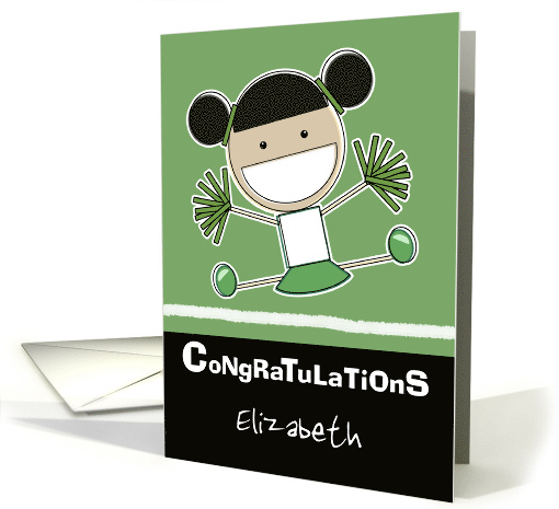 Personalized Congratulations on making Cheerleader Dark... (1146676)