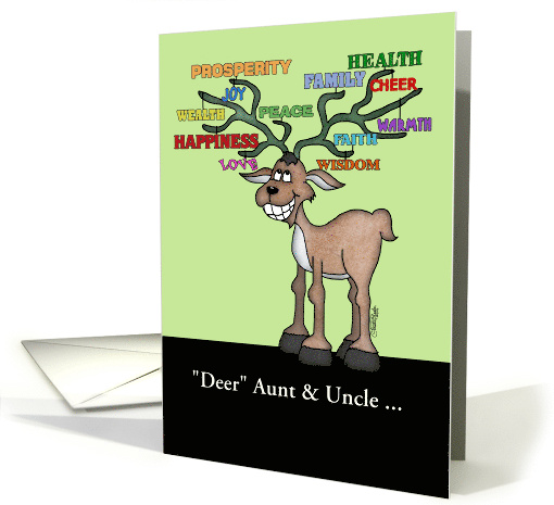 Customizable Christmas for Aunt Uncle Reindeer with... (1161772)