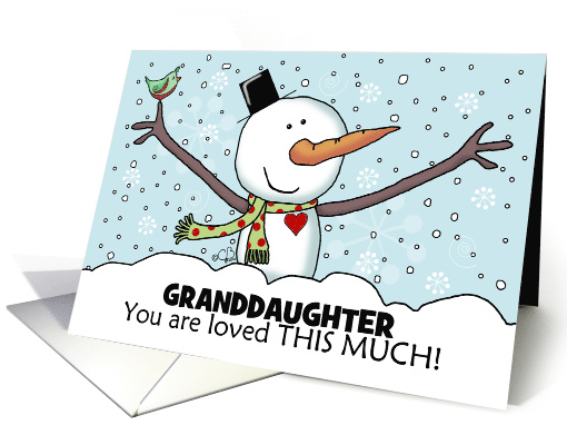 Snowman Outstretched Limbs Customizable Christmas for... (1320730)