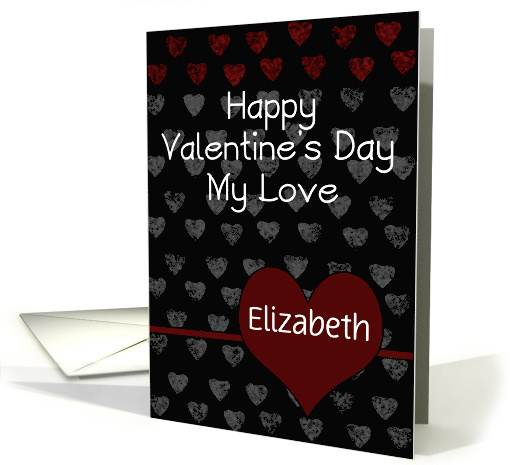 Customizable Valentine's Day for Elizabeth Add Any Name... (1358684)