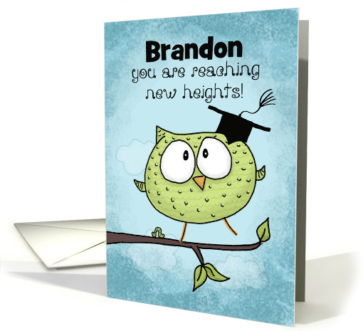 Customizable Name for Brandon Graduation Congratulations... (1379330)