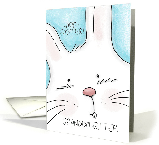 Customizable Happy Easter for Granddaughter Big Cartoon... (1422466)