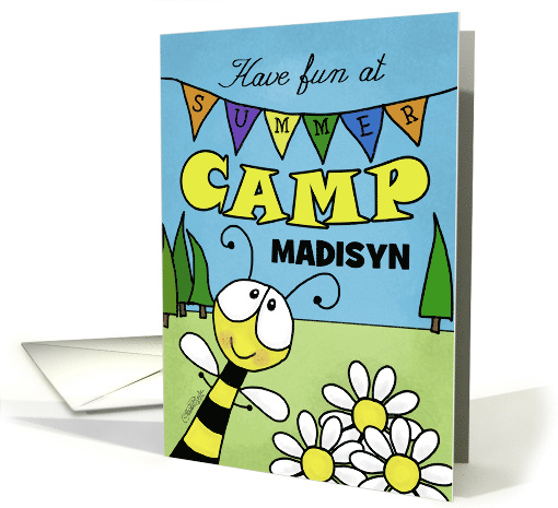 Customizable Thinking of You Summer Camp for Madisyn Bee... (1424652)