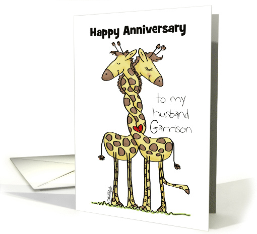 Customizable Name Anniversary for Husband Garrison Wound... (1428692)