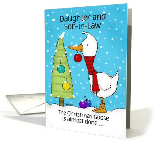Customized Merry Christmas for Daughter Son in Law... (1434396)
