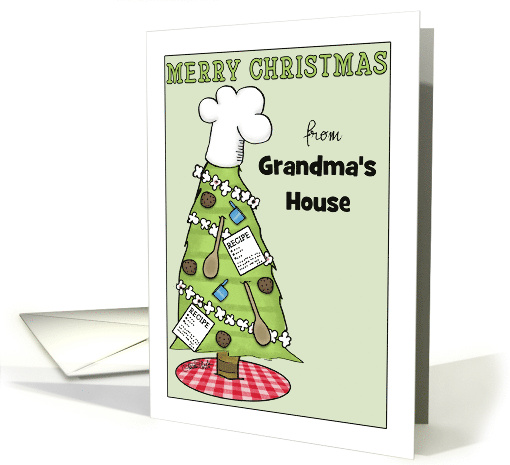 Customizable Merry Christmas from Grandma's House Baking... (1460038)