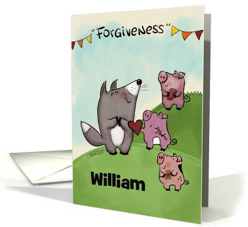 Customizable Belated Birthday for William Wolf and 3 Pigs... (1507704)