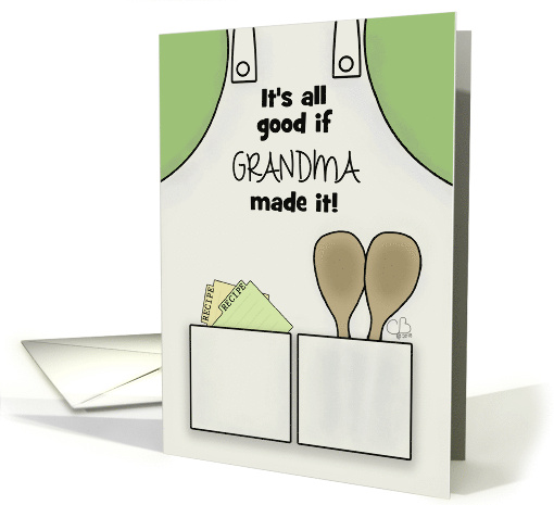 Customizable Happy Birthday for Grandma Apron with... (1543864)