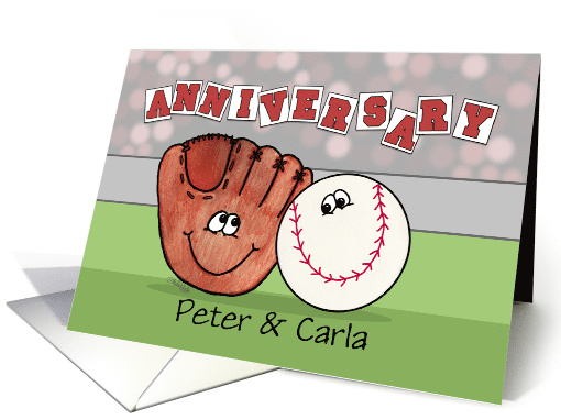 Customizable Names Happy Anniversary for Peter Carla... (1590304)