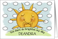 Custom Encouragement During Covid 19 Pandemic Sunshine on Cloudy Day card