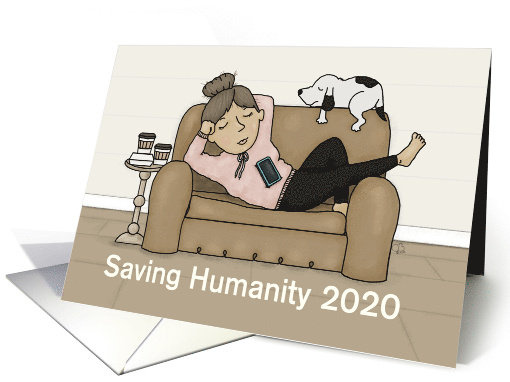 Customizable Encouragement Saving Humanity During Covid... (1634534)