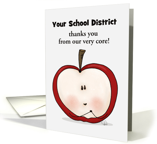Customized Thank You from School District To Staff... (1635368)