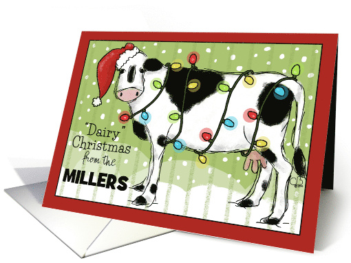 Customizable Christmas from the Millers Dairy Christmas... (1641836)