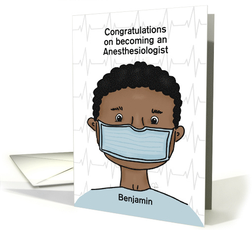 Customizable Congratulations Becoming Anesthesiologist... (1647728)