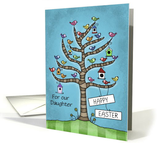 Customizable Happy Easter Daughter Tree Blooms with... (1677908)