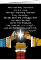 Gifts of the Magi...