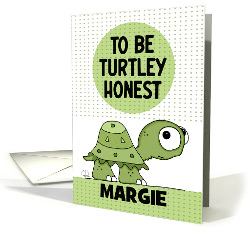 Turtley Honest Cute Turtle Customizable Belated Happy... (1756712)