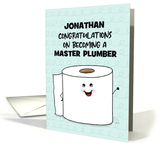 Toilet Paper Roll Character Congratulations Becoming... (1762794)